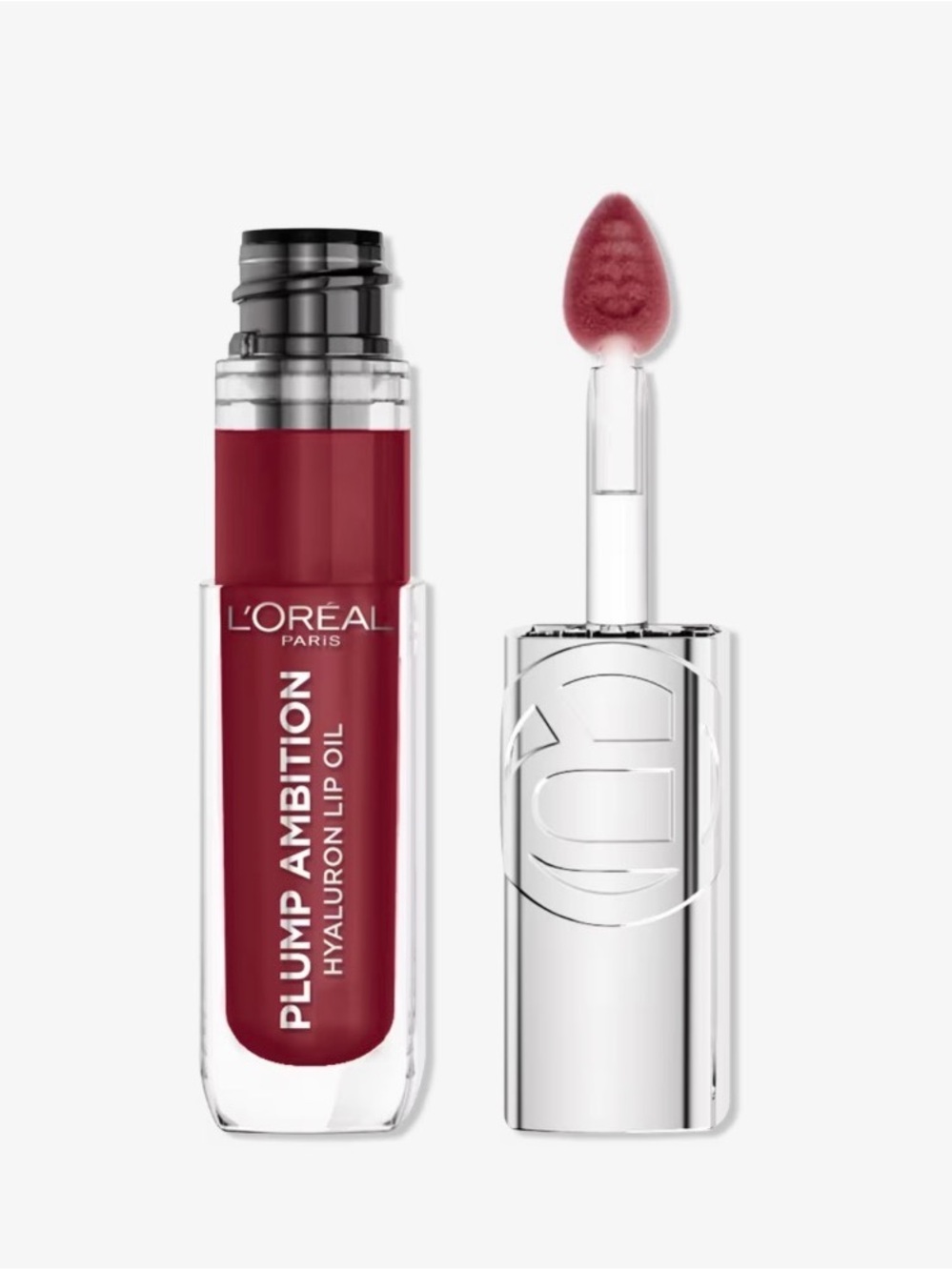 L'Oreal Plump Ambition Hyaluron Lip Oil — 490 Berry Jolie